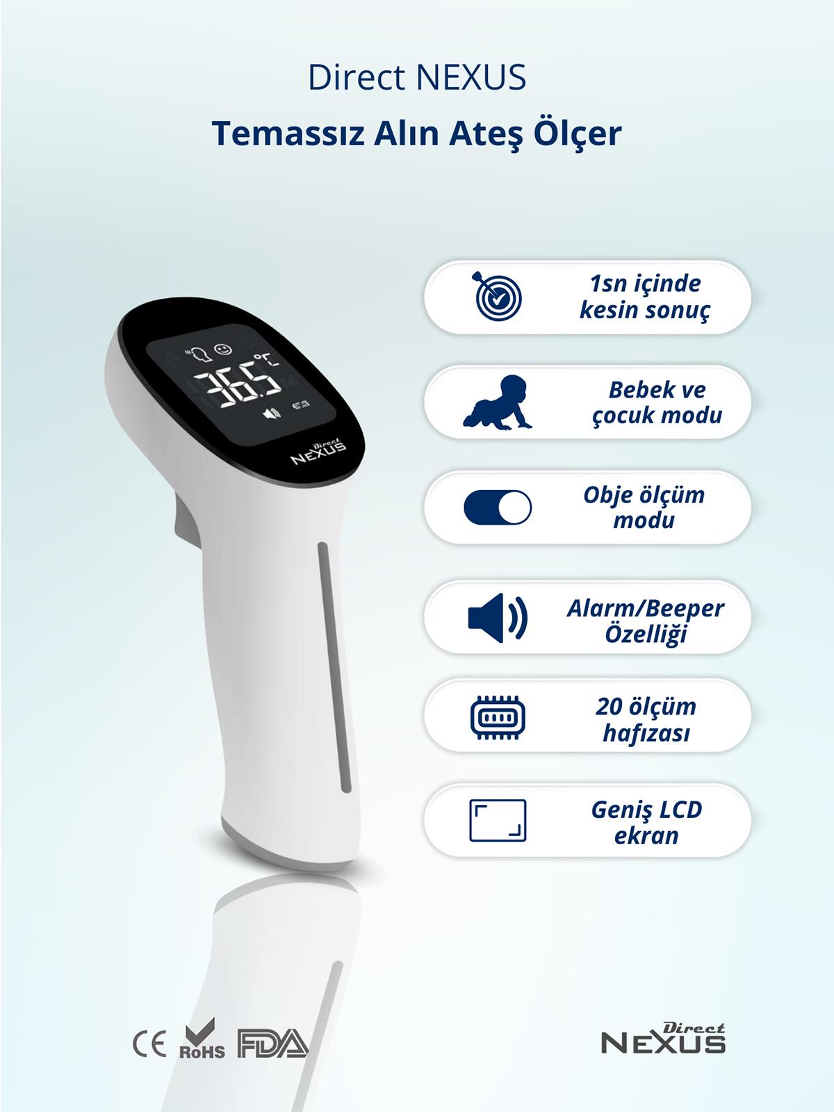 Direct Nexus Infrared (Tabanca) Ateş Ölçer