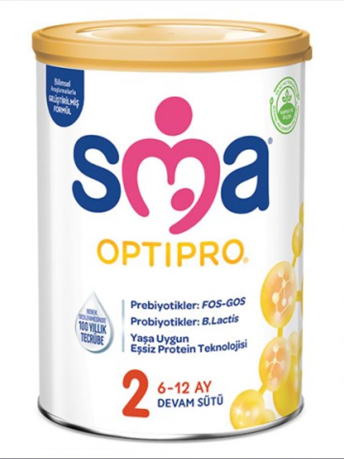 Sma Optıpro Probıyotık 6-12 Ay Bebek Devam Sütü 800gr