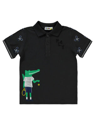 Popito Bebe Yakalı 1-4 Yaş Tişört