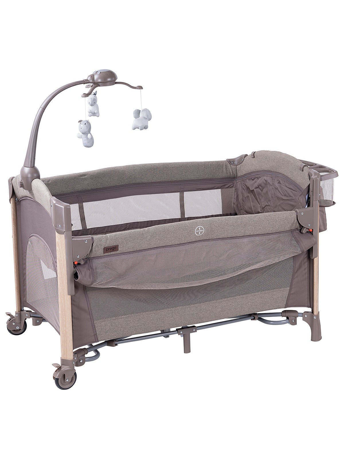 Prego Elips Plus Anne Yanı Oyun Parkı 70x120 cm - Bej