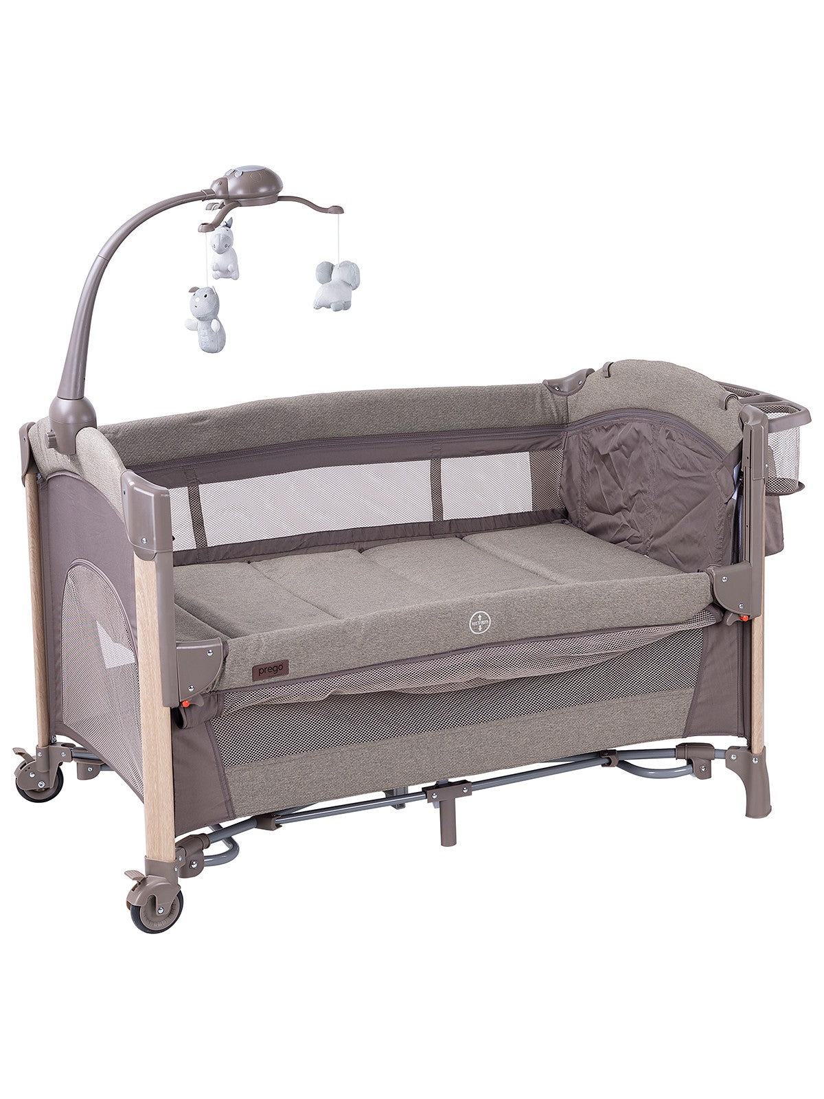 Prego Elips Plus Anne Yanı Oyun Parkı 70x120 cm - Bej