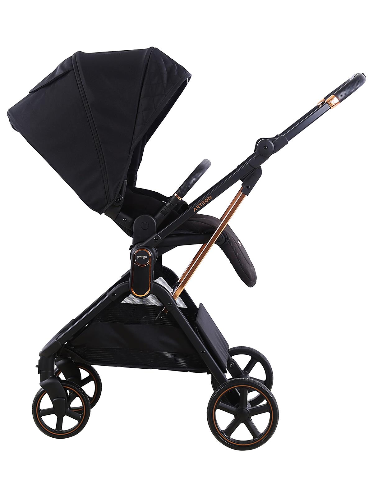 Prego Arteon i-Size Travel Bebek Arabası - Siyah
