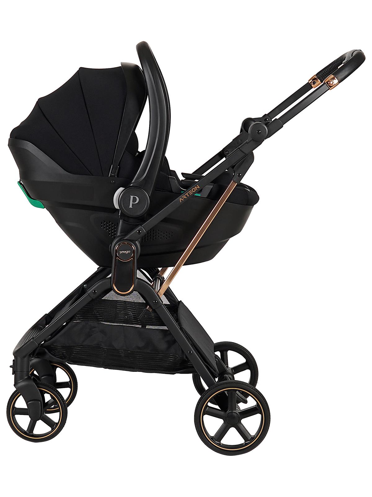 Prego Arteon i-Size Travel Bebek Arabası - Siyah