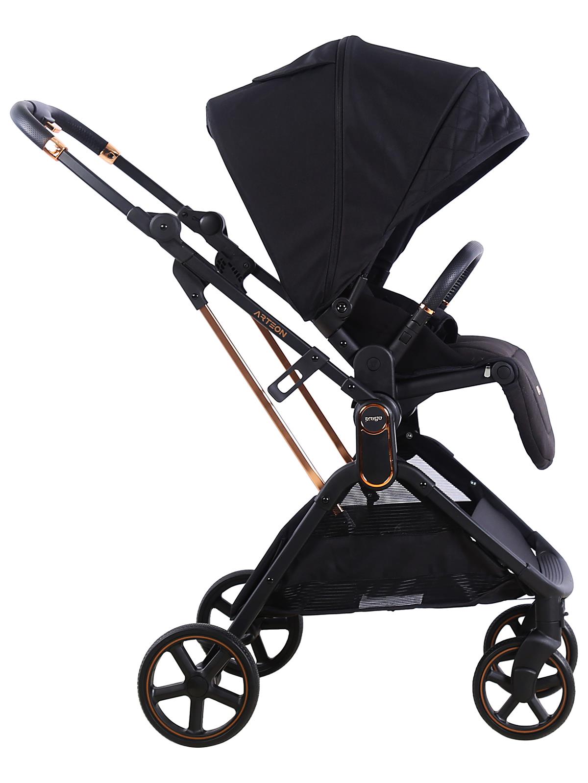 Prego Arteon i-Size Travel Bebek Arabası - Siyah