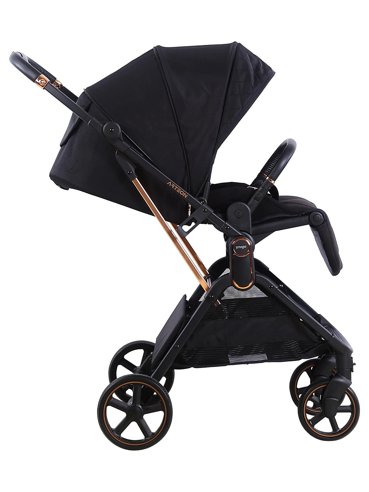 Prego Arteon i-Size Travel Bebek Arabası - Siyah