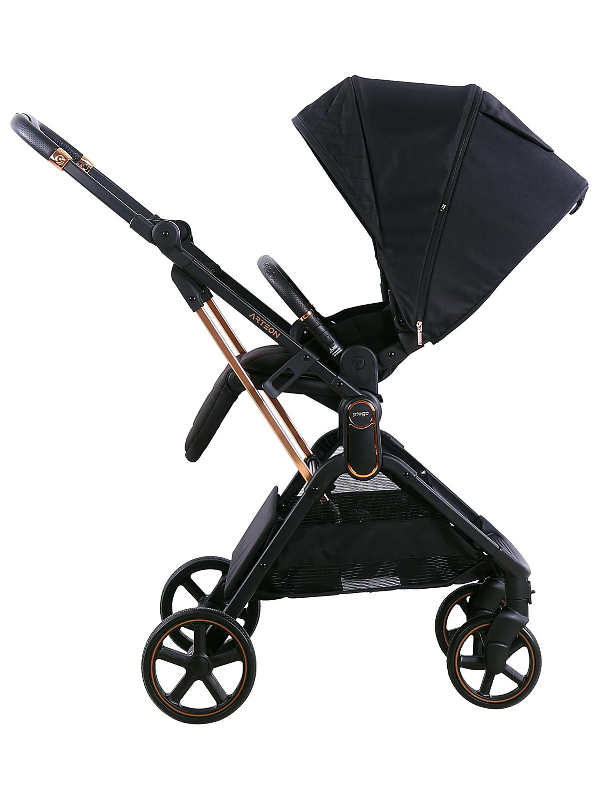 Prego Arteon i-Size Travel Bebek Arabası - Siyah