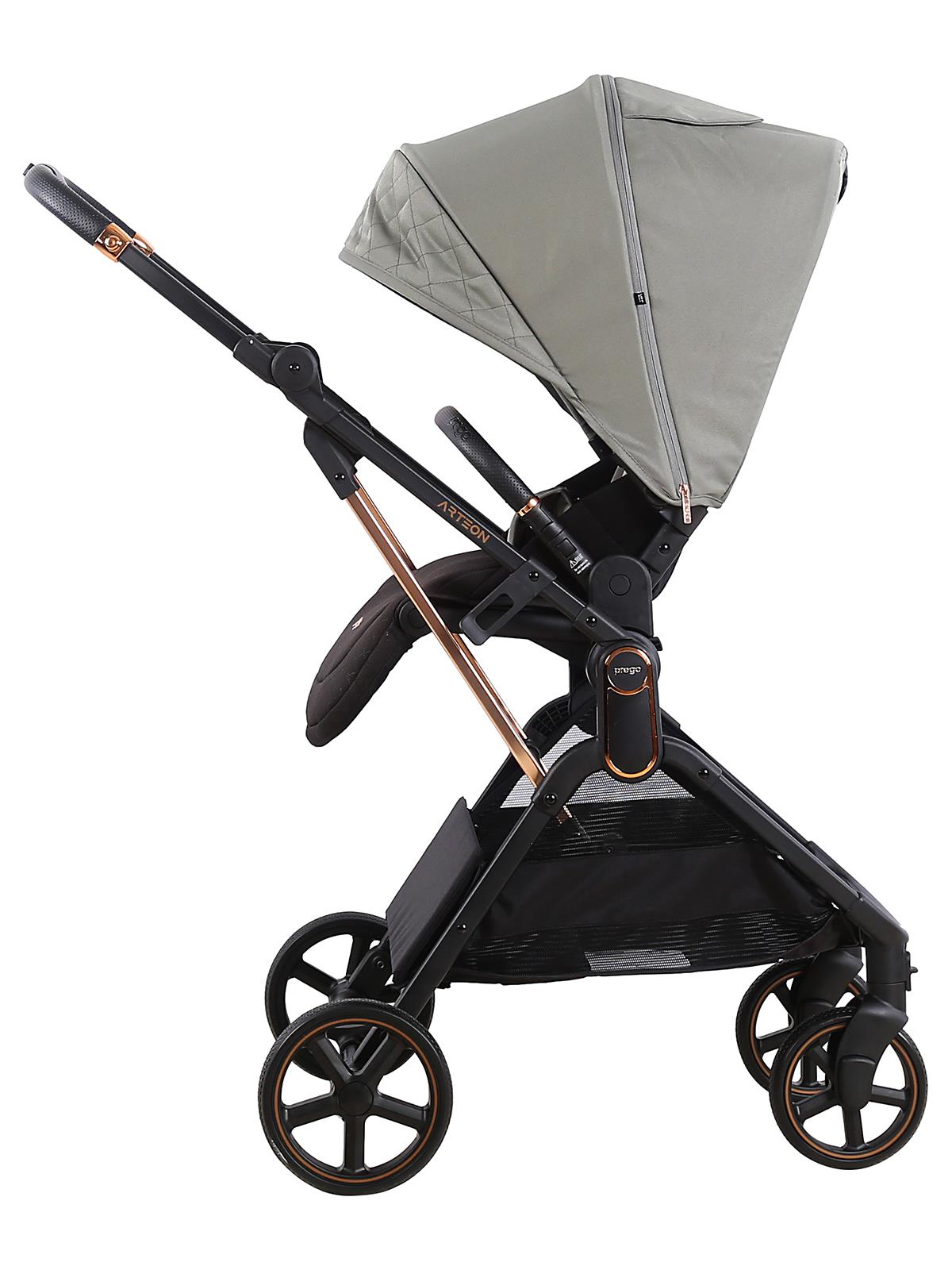 Prego Arteon i-Size Travel Bebek Arabası - Yeşil