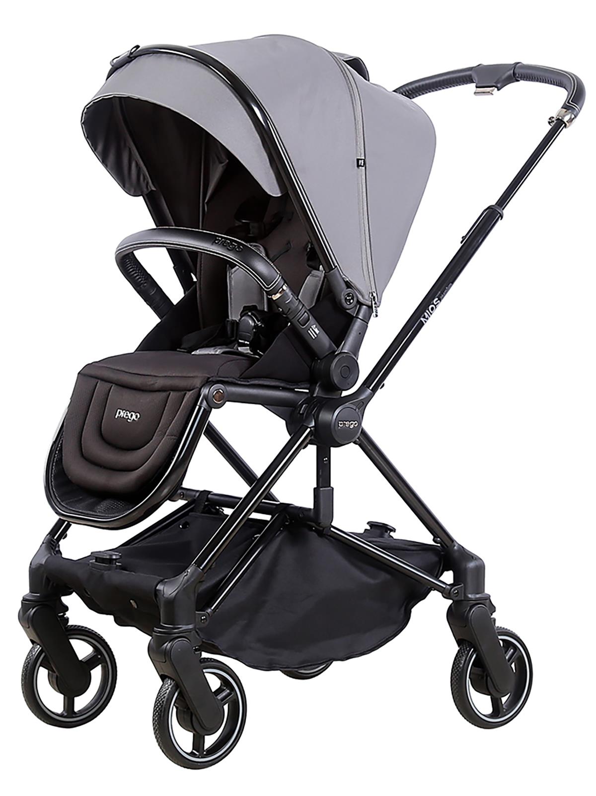 Prego Mios Premium Çift Yönlü Bebek Arabası - Gri