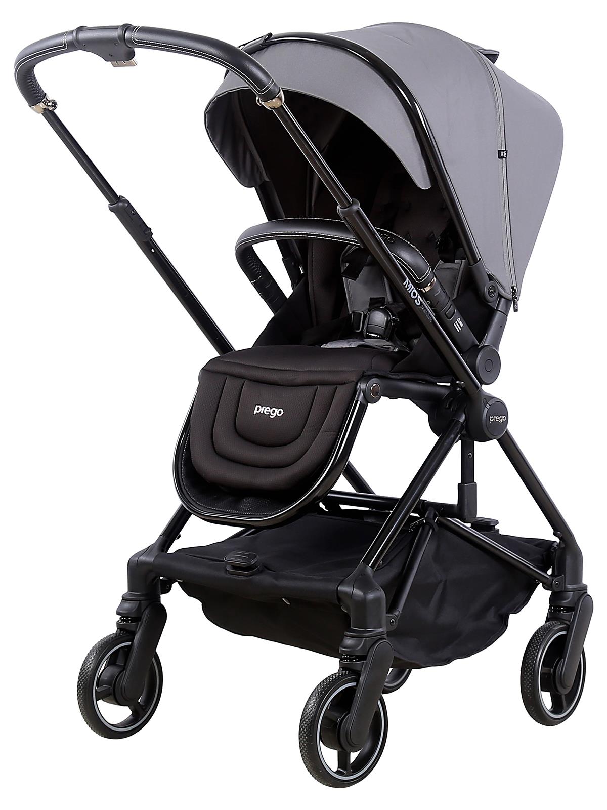 Prego Mios Premium Çift Yönlü Bebek Arabası - Gri