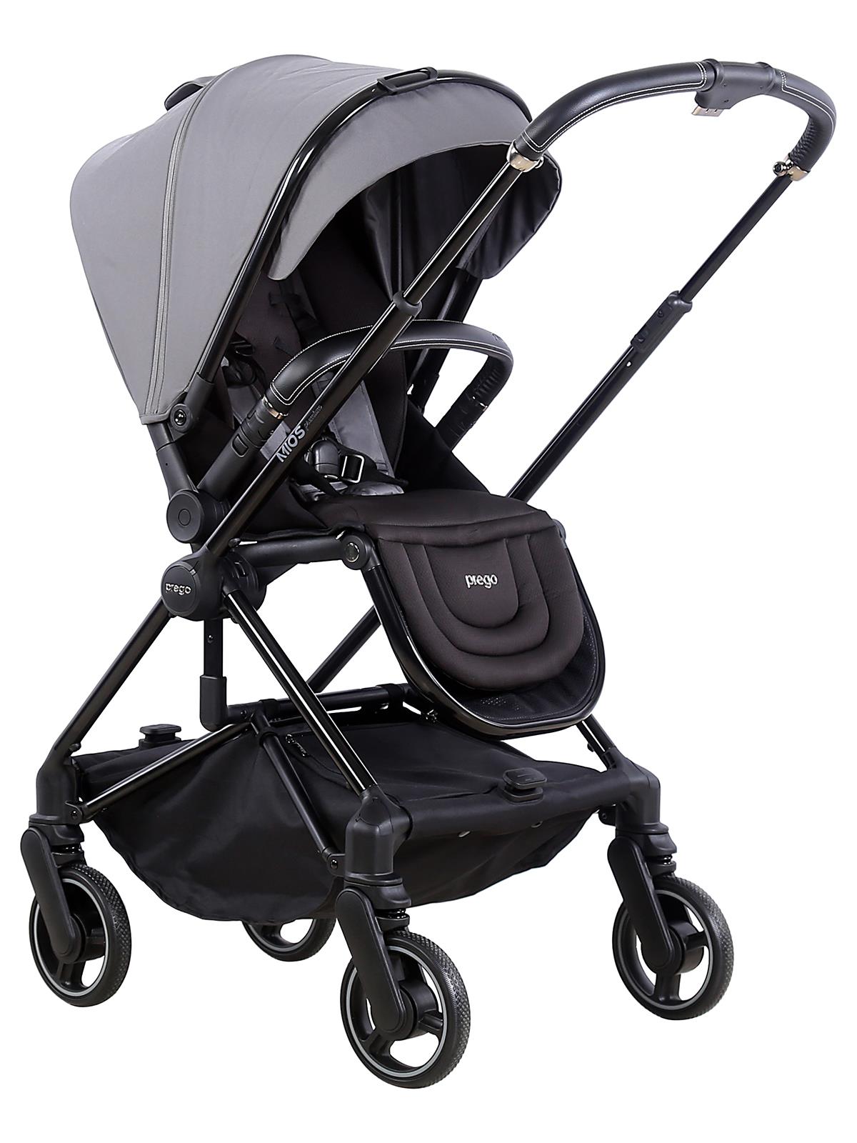 Prego Mios Premium Çift Yönlü Bebek Arabası - Gri