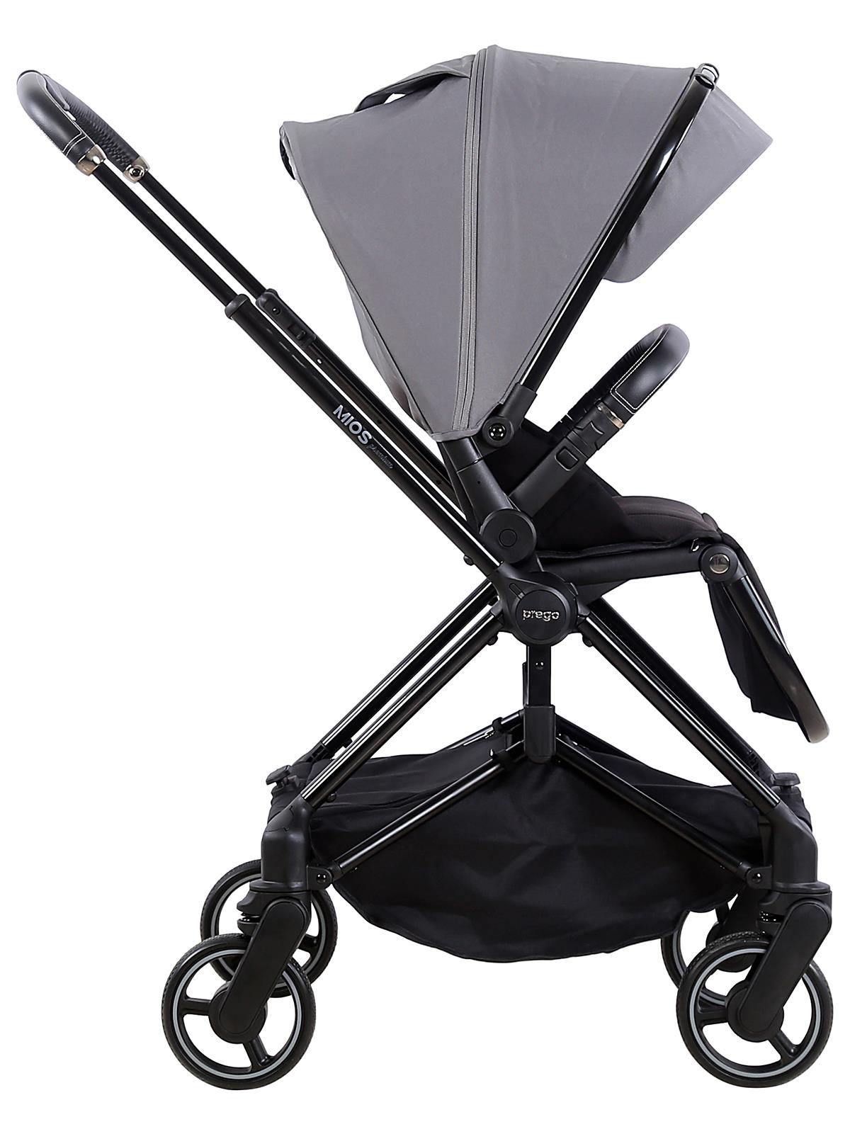 Prego Mios Premium Çift Yönlü Bebek Arabası - Gri