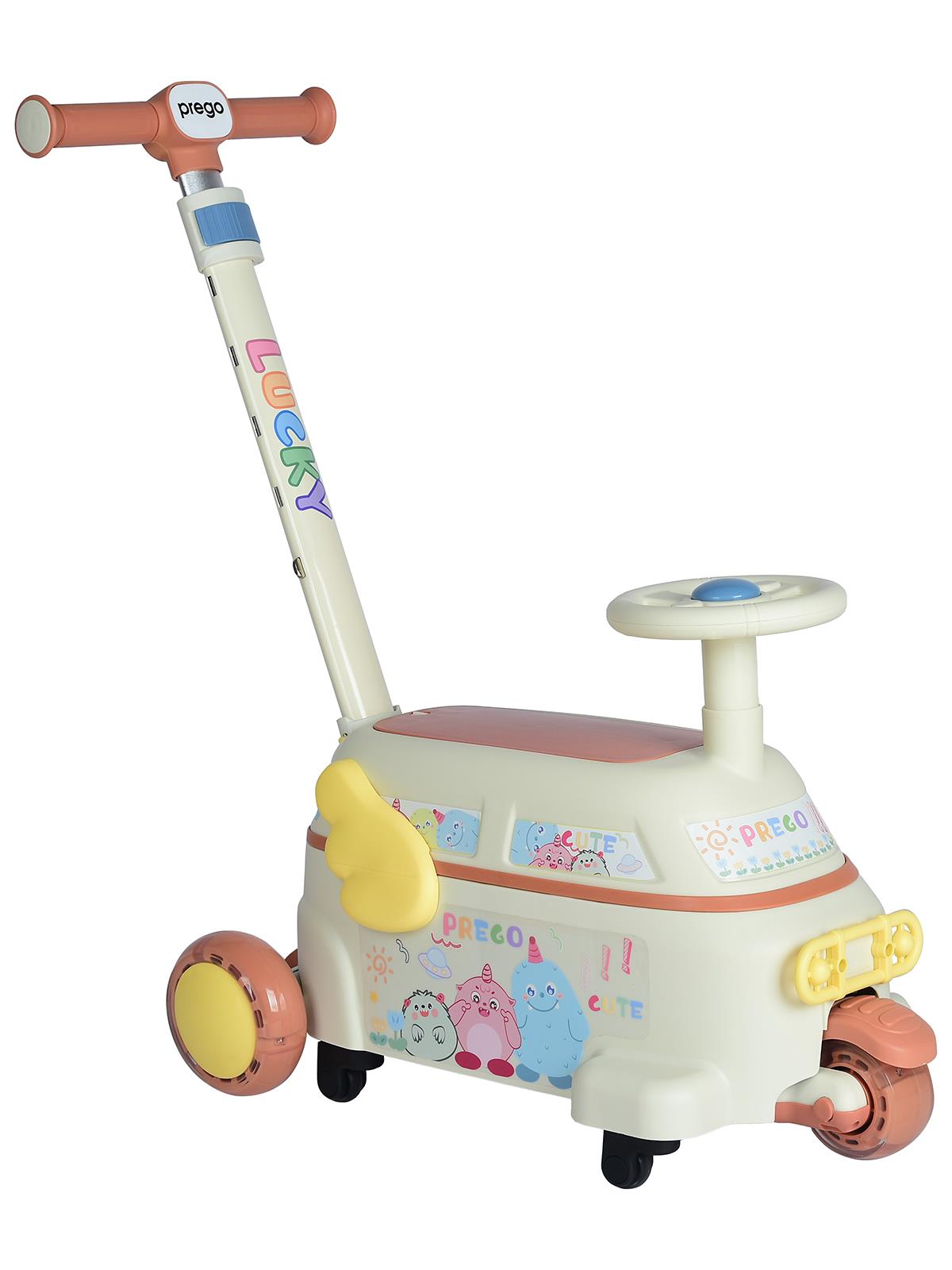 Prego Toys Lucky Scooter - Bej