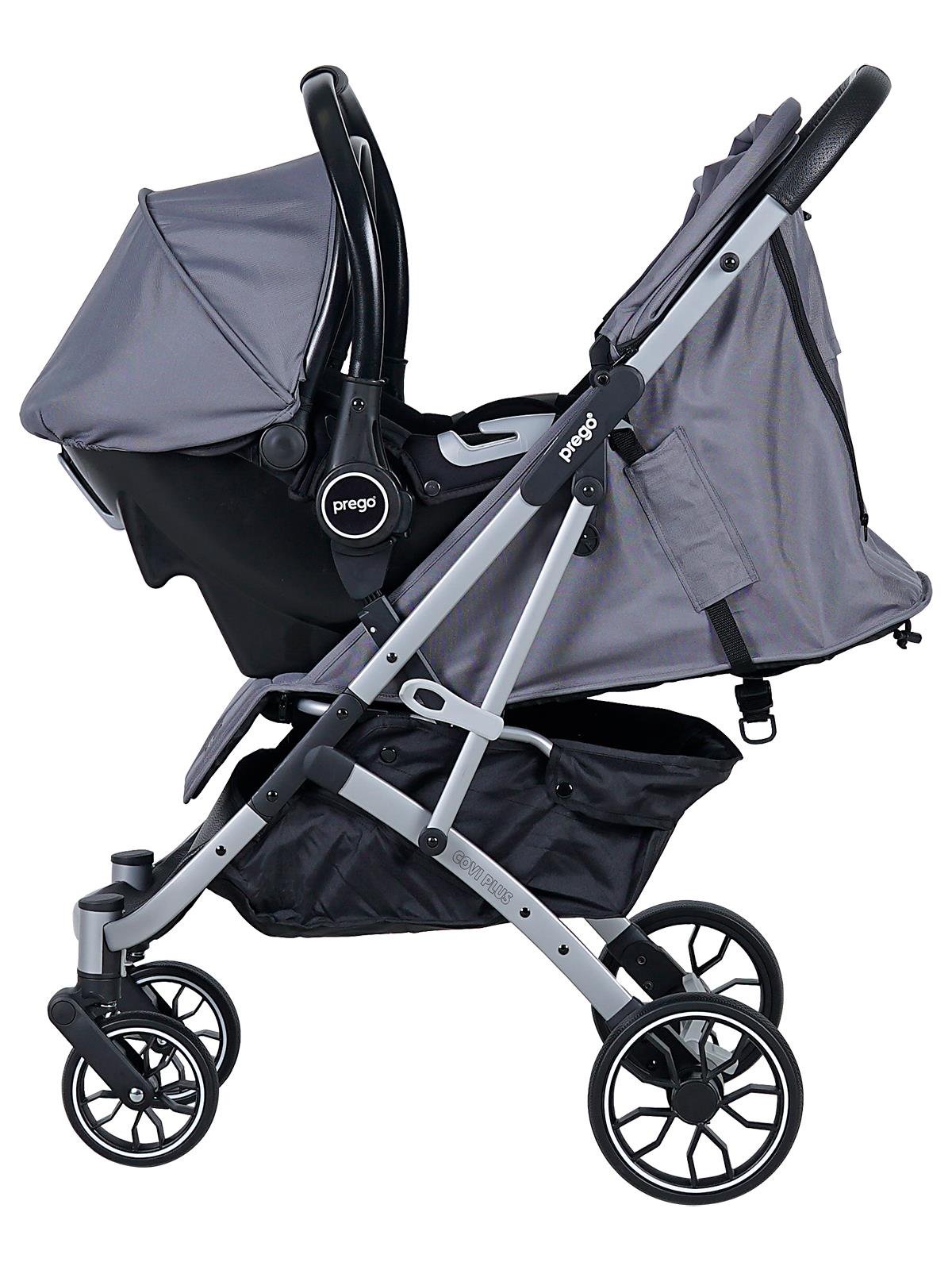 Prego Angel Anatomik Bebek Kangurusu - Gri