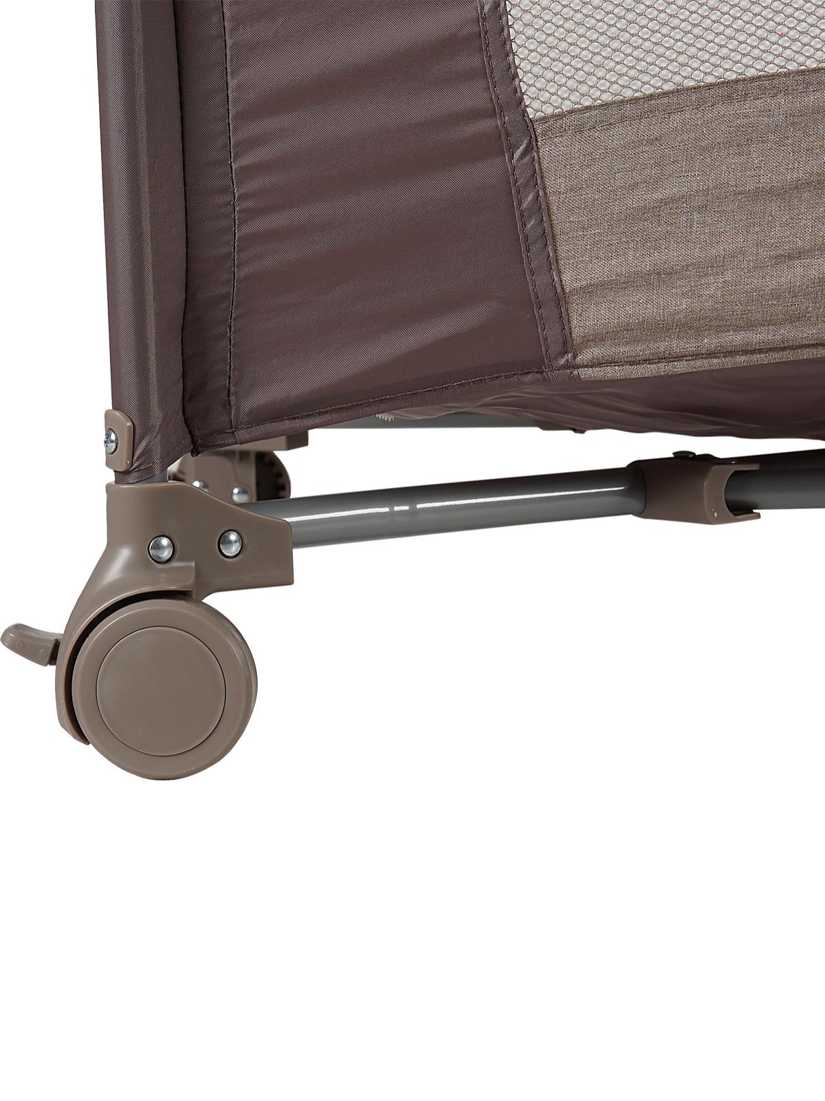 Prego Bedside Anne Yanı Oyun Parkı 70x120 cm - Bej