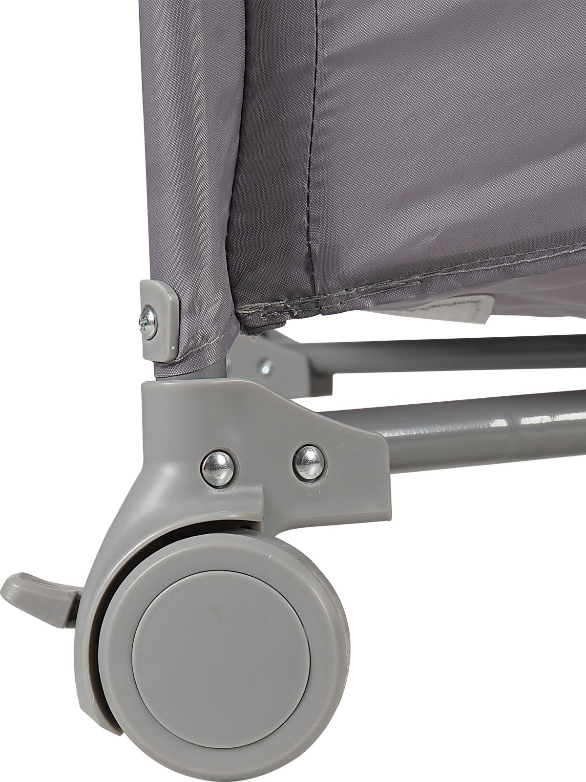 Prego Bedside Anne Yanı Oyun Parkı 70x120 cm - Gri