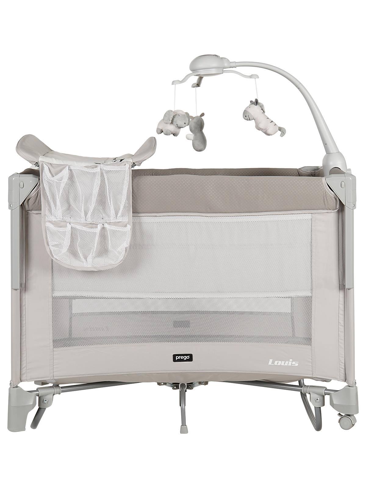 Prego Luis Anne Yanı Oyun Parkı 70x100 cm - Gri