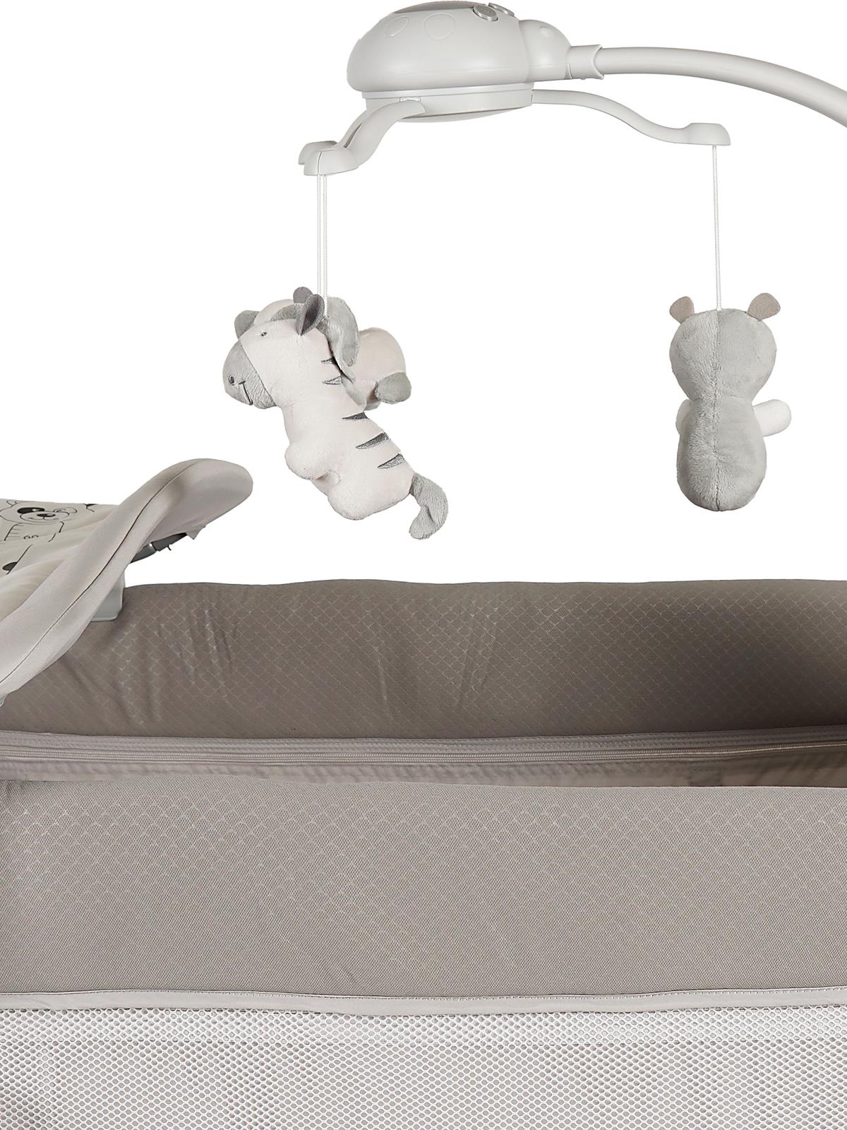 Prego Luis Anne Yanı Oyun Parkı 70x100 cm - Gri