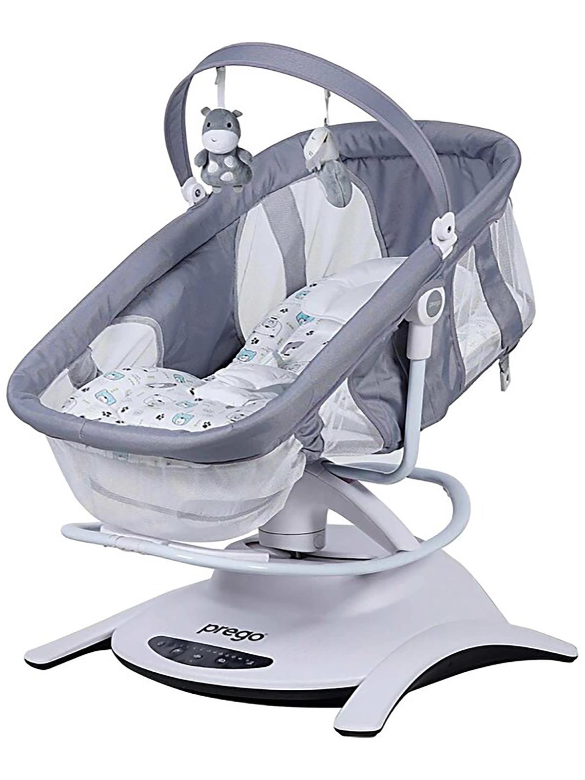 Prego Yummy Portbebeli Elektrikli Beşik - Gri