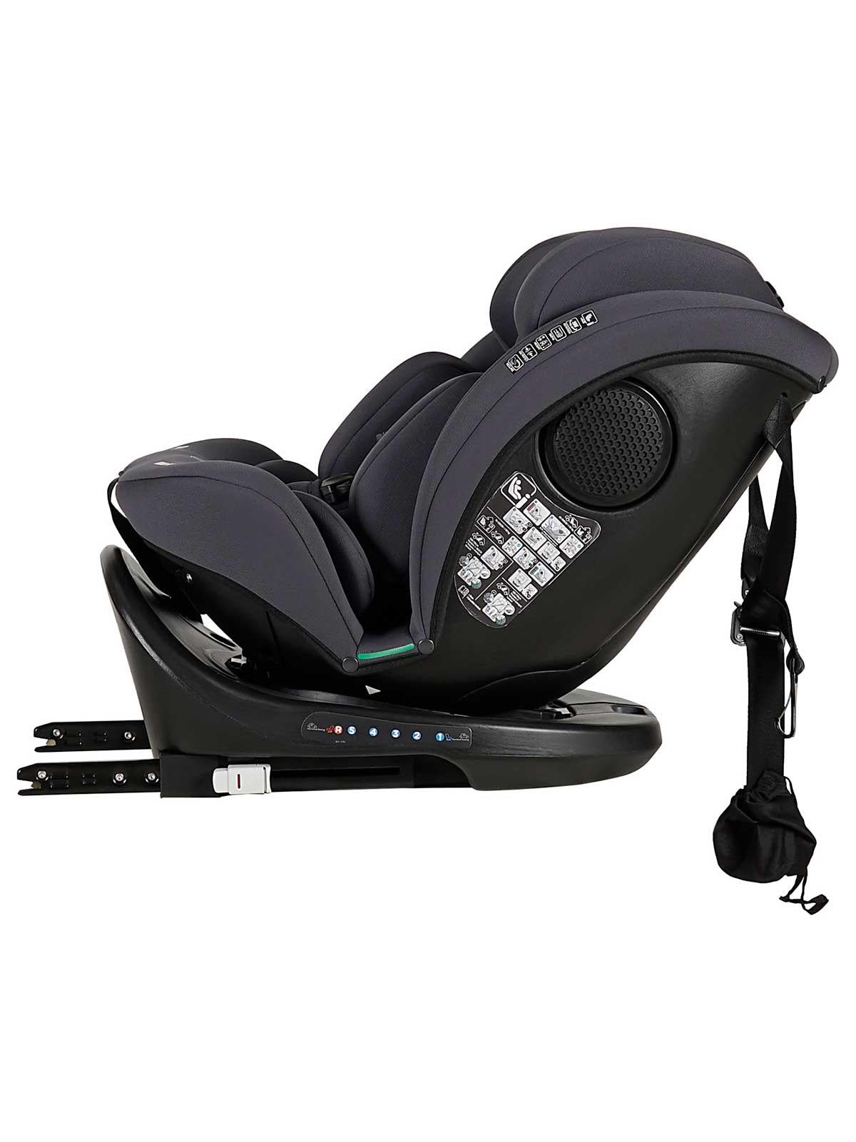 Prego Mono Fix I-Size 360° TT Oto Koltuğu Koltuğu 40-150 cm (0-36 Kg) - Gri
