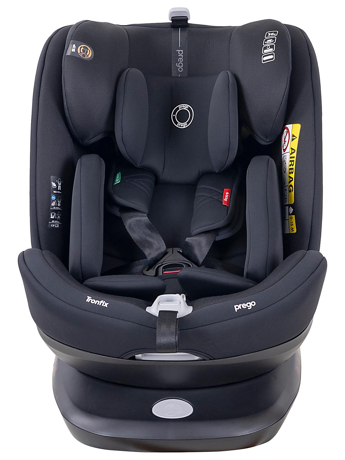 Prego TronFix I-Size 0-36 Kg Oto Koltuğu - Siyah