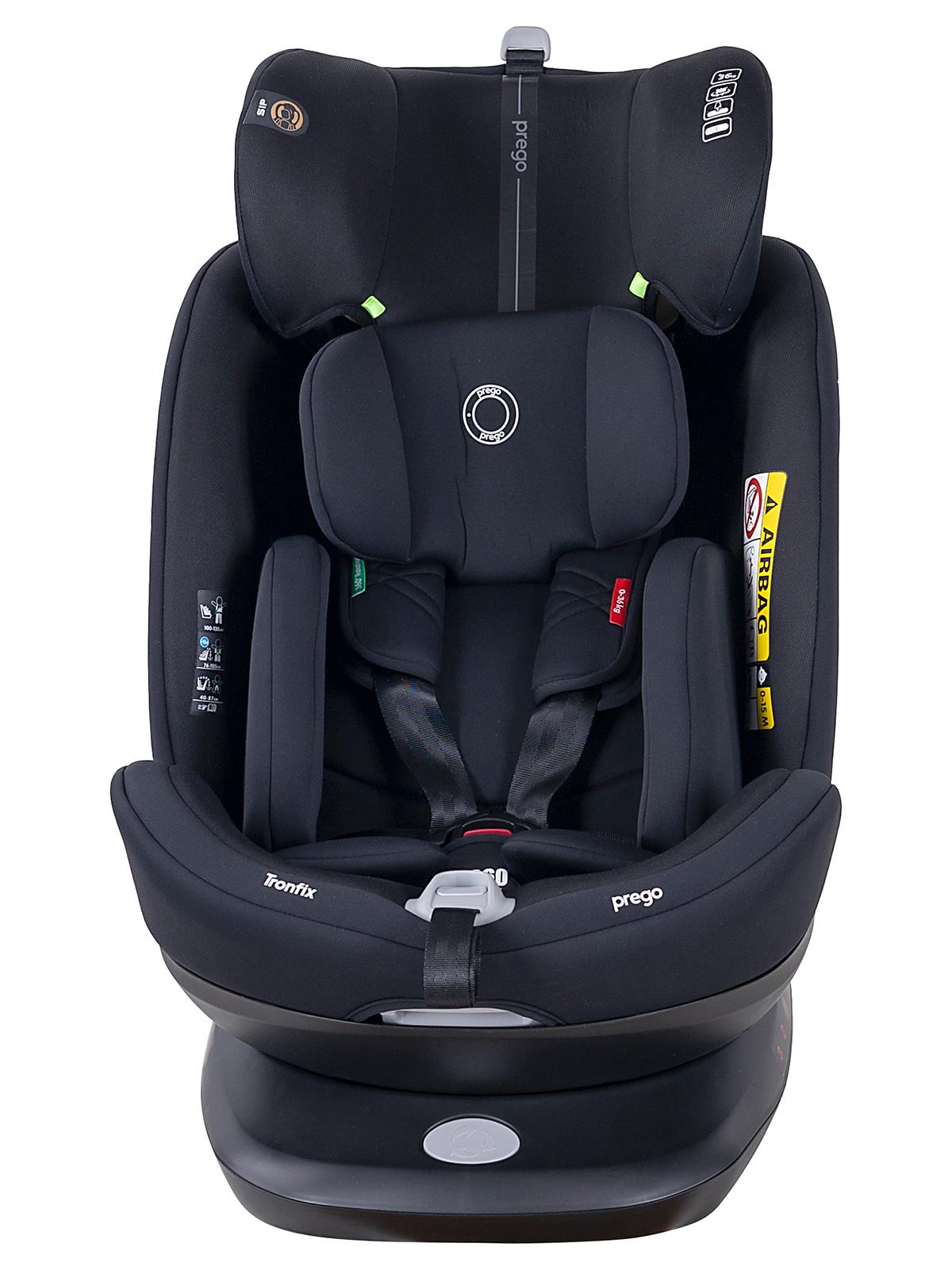 Prego TronFix I-Size 0-36 Kg Oto Koltuğu - Siyah
