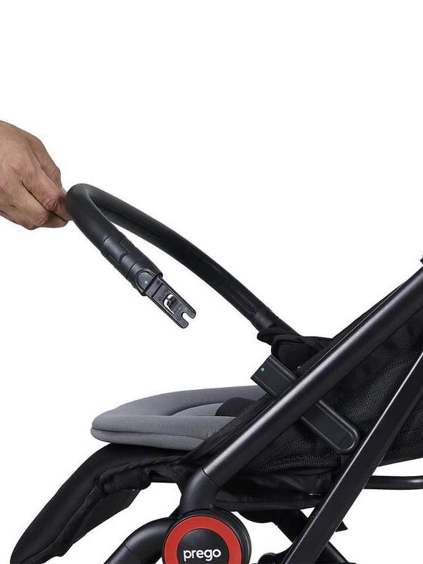 Prego Easy Fold Tek Yönlü Bebek Arabası - Siyah