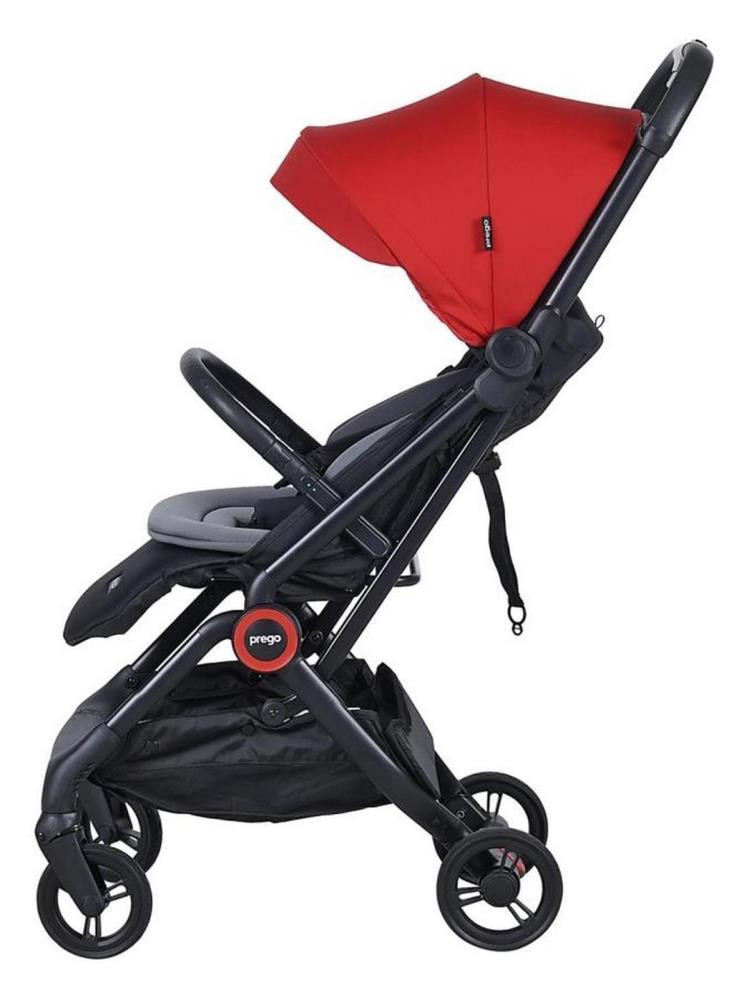 Prego Easy Fold Tek Yönlü Bebek Arabası - Kırmızı