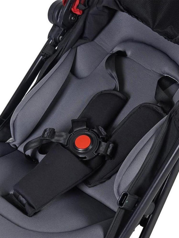 Prego Easy Fold Tek Yönlü Bebek Arabası - Kırmızı