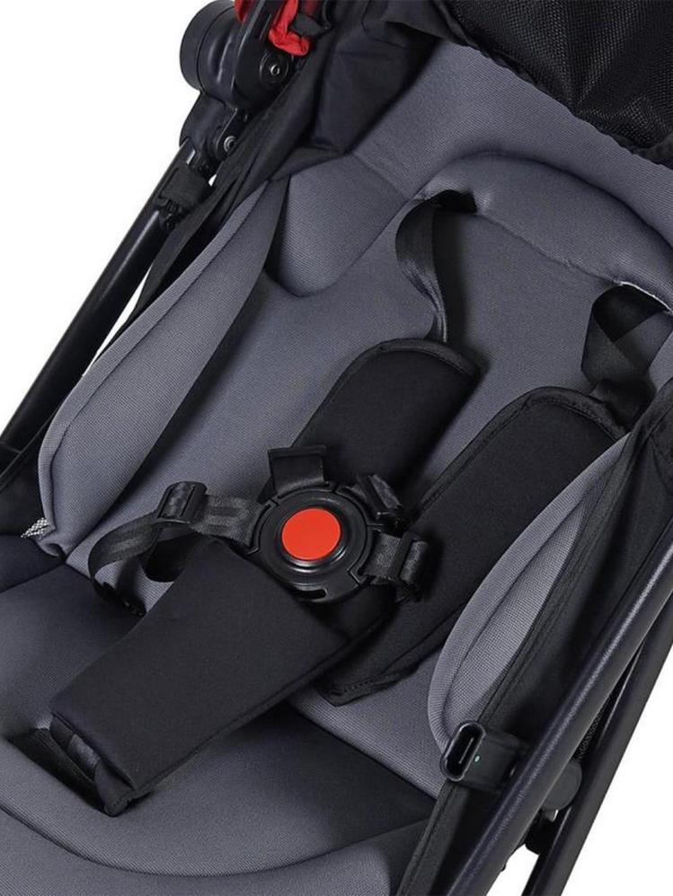 Prego Easy Fold Tek Yönlü Bebek Arabası - Kırmızı