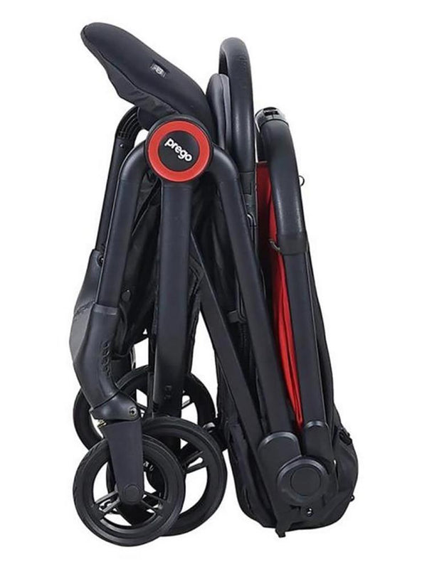 Prego Easy Fold Tek Yönlü Bebek Arabası - Kırmızı