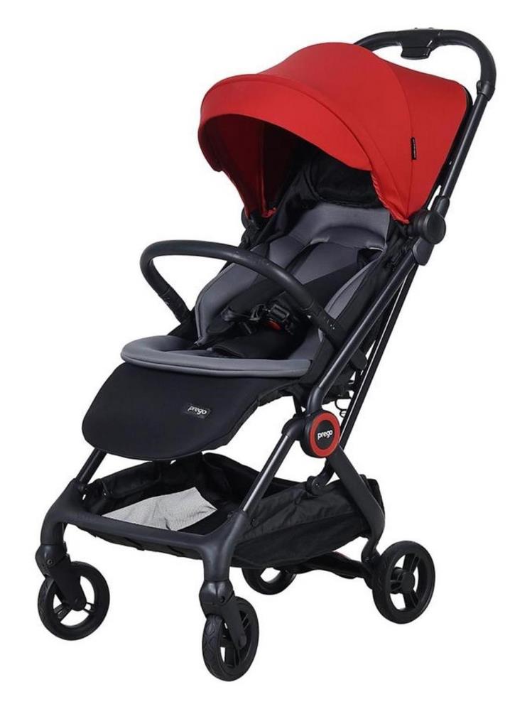Prego Easy Fold Tek Yönlü Bebek Arabası - Kırmızı