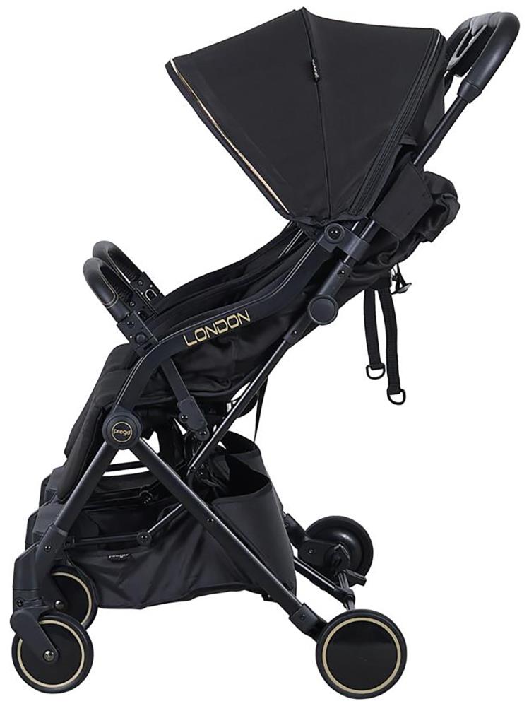 Prego London İkiz Bebek Arabası - Siyah
