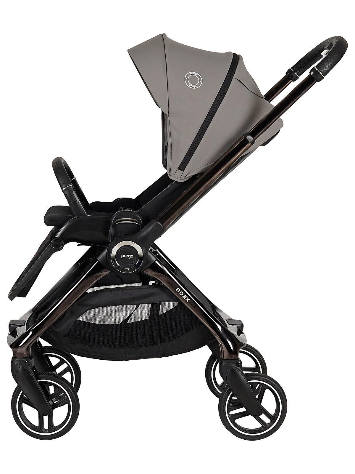 Prego Noax I-Size Travel Sistem Bebek Arabası - Gri