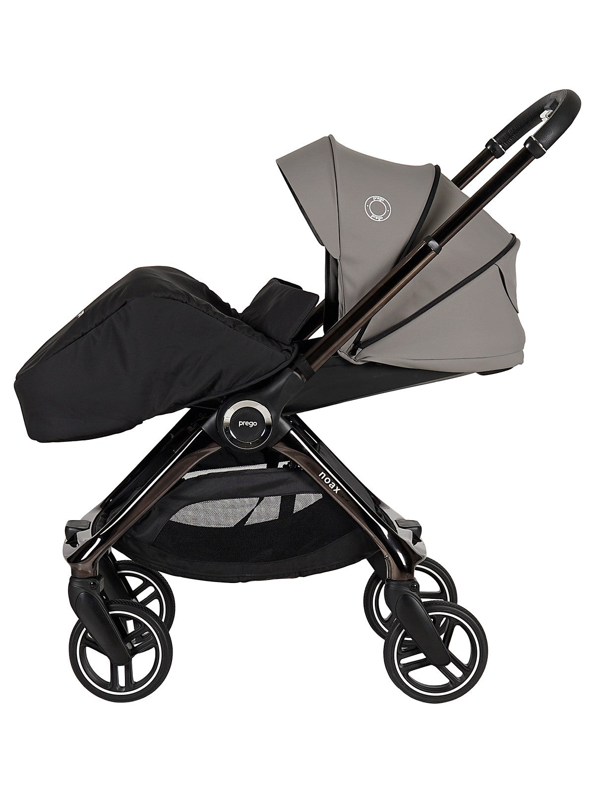 Prego Noax I-Size Travel Sistem Bebek Arabası - Gri