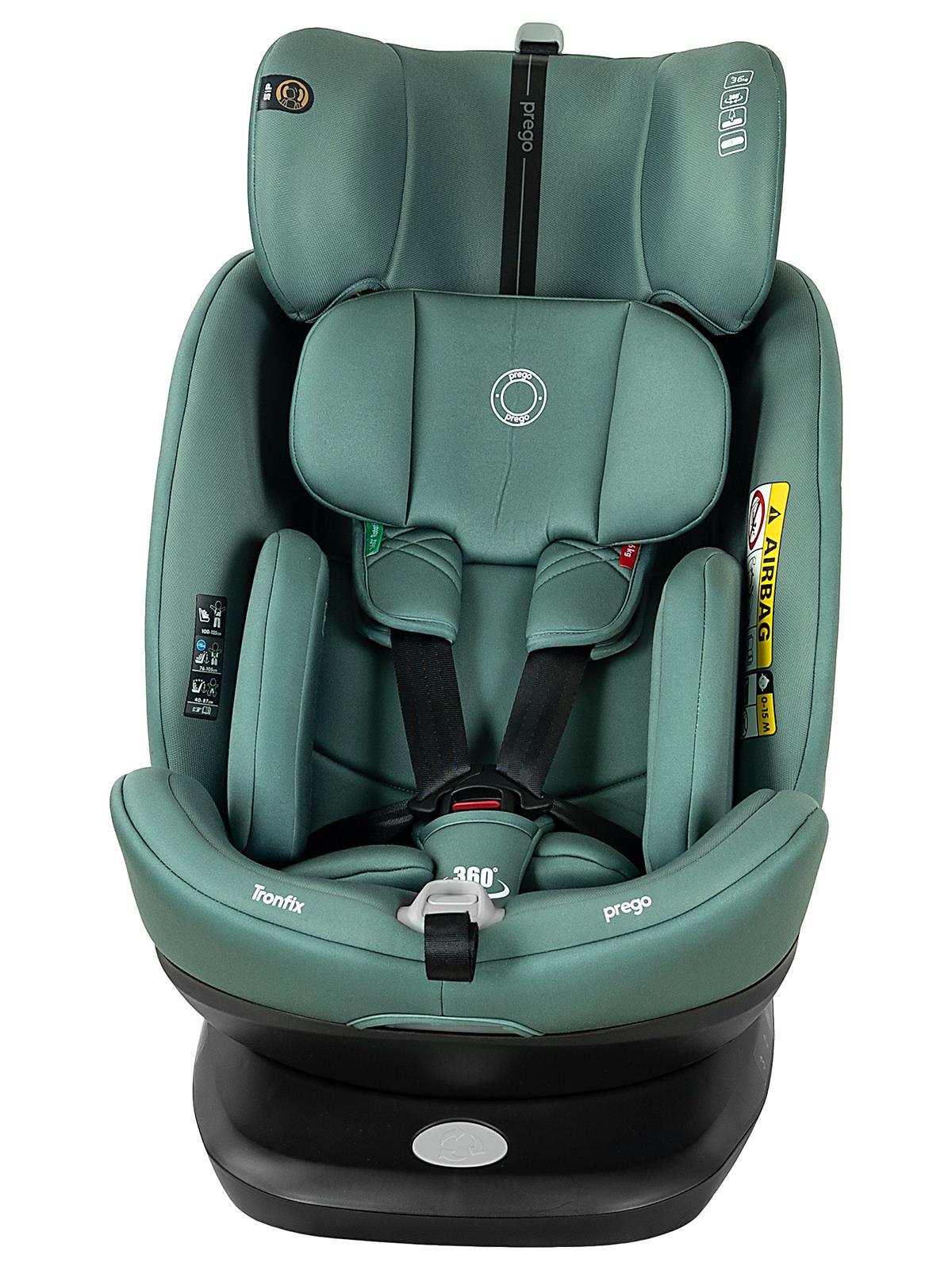 Prego TronFix I-Size 0-36 Kg Oto Koltuğu - Yeşil