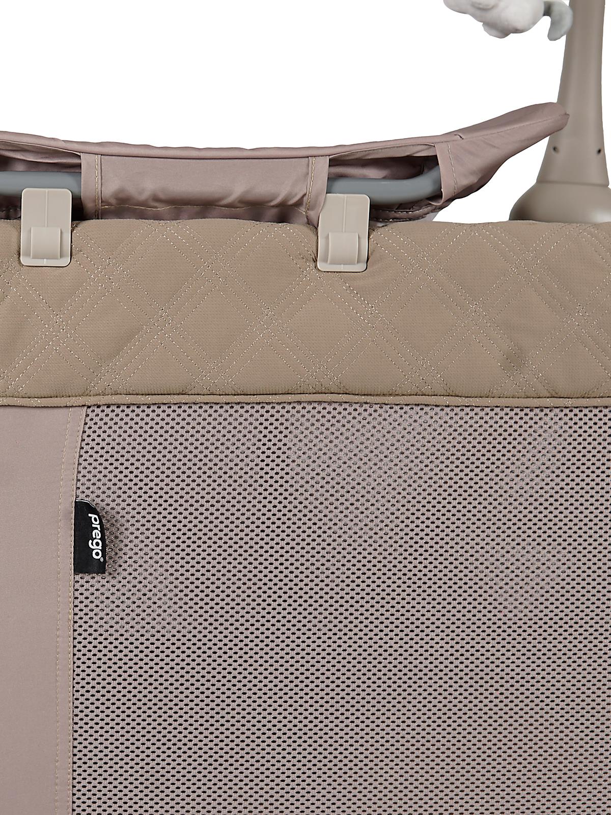 Prego Granada Otomatik Katlanabilen Anne Yanı Oyun Parkı 60x120 cm - Bej