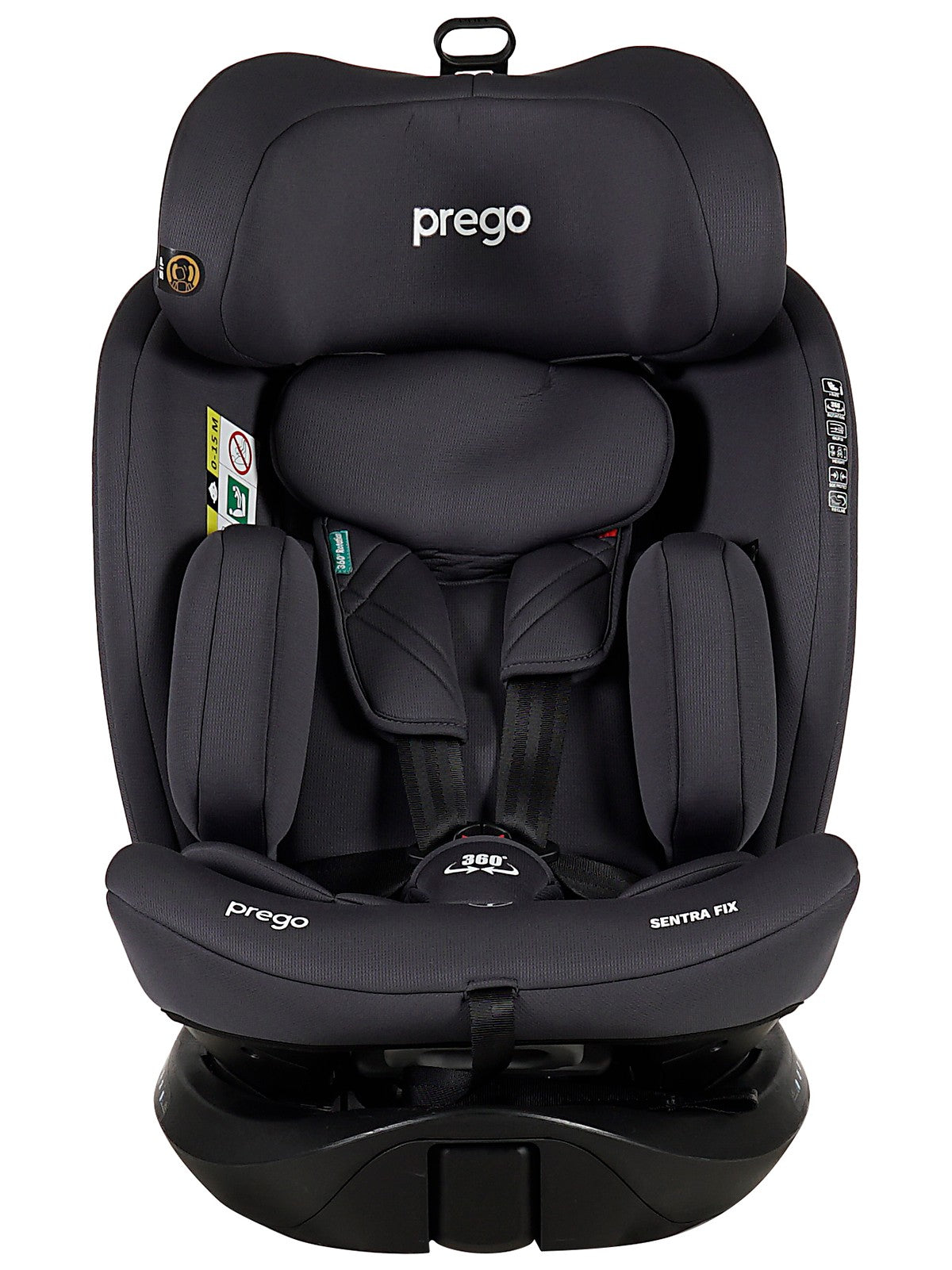 Prego Sentrafix i-Size 0-36 Ay Oto Koltuğu - Gri