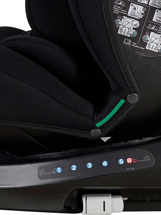 Prego Sentrafix i-Size 0-36 Ay Oto Koltuğu - Siyah