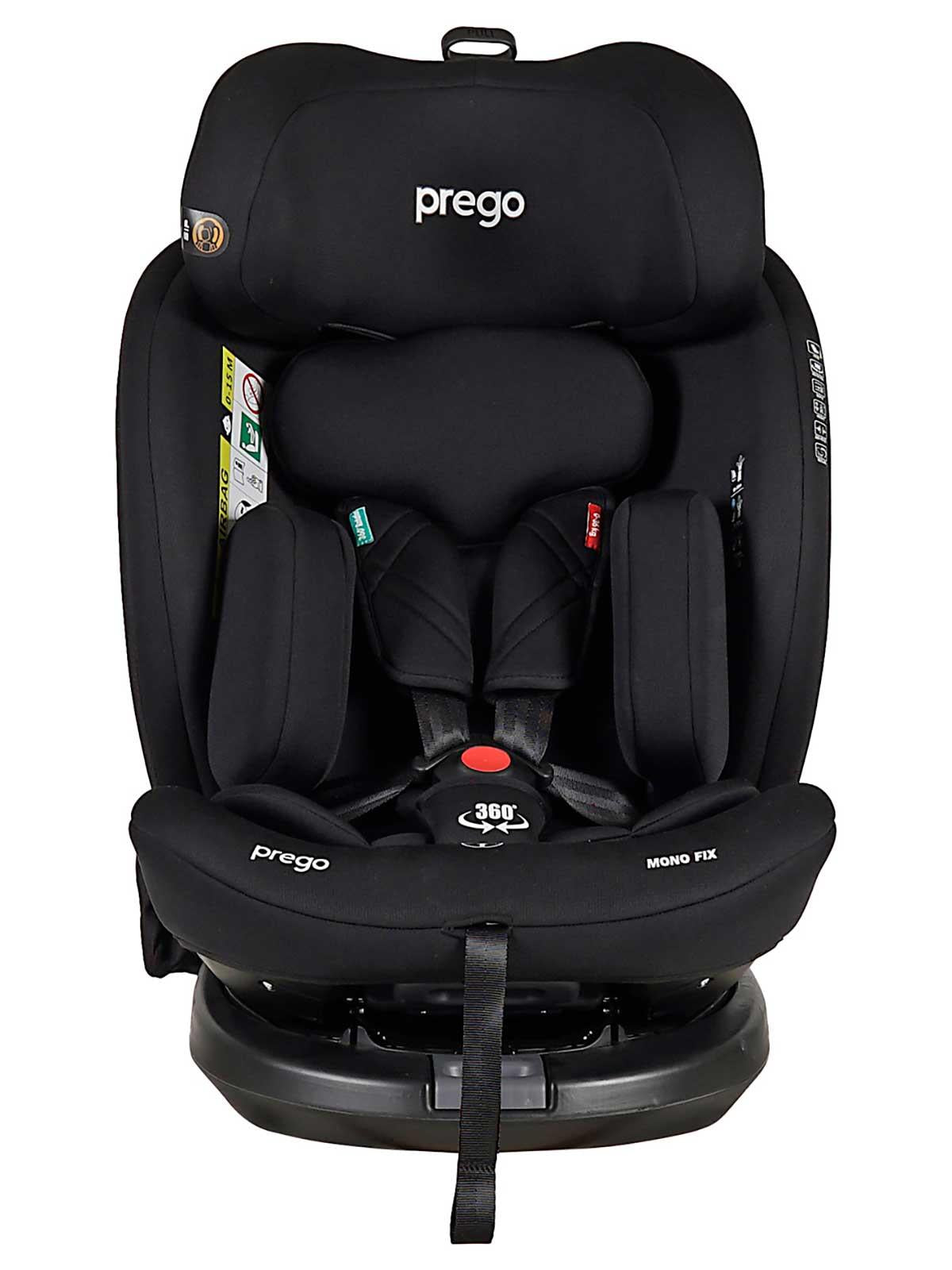 Prego Mono Fix I-Size 360° TT Oto Koltuğu Koltuğu 40-150 cm (0-36 Kg) - Siyah