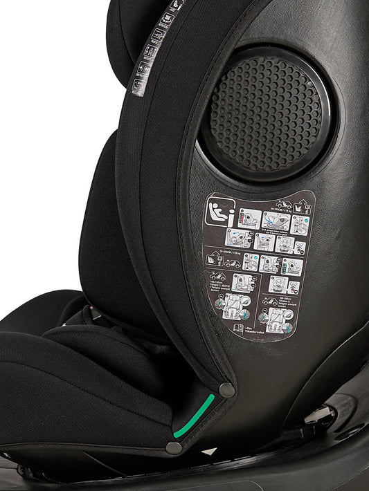 Prego Mono Fix I-Size 360° TT Oto Koltuğu Koltuğu 40-150 cm (0-36 Kg) - Siyah