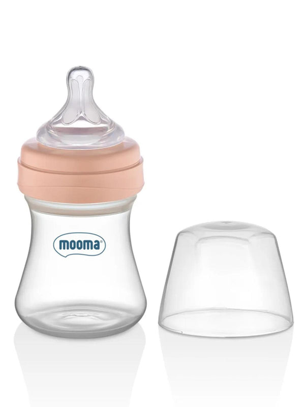 Mooma Biberon 150 Ml 0-6 Ay Yavaş Akış - Pembe