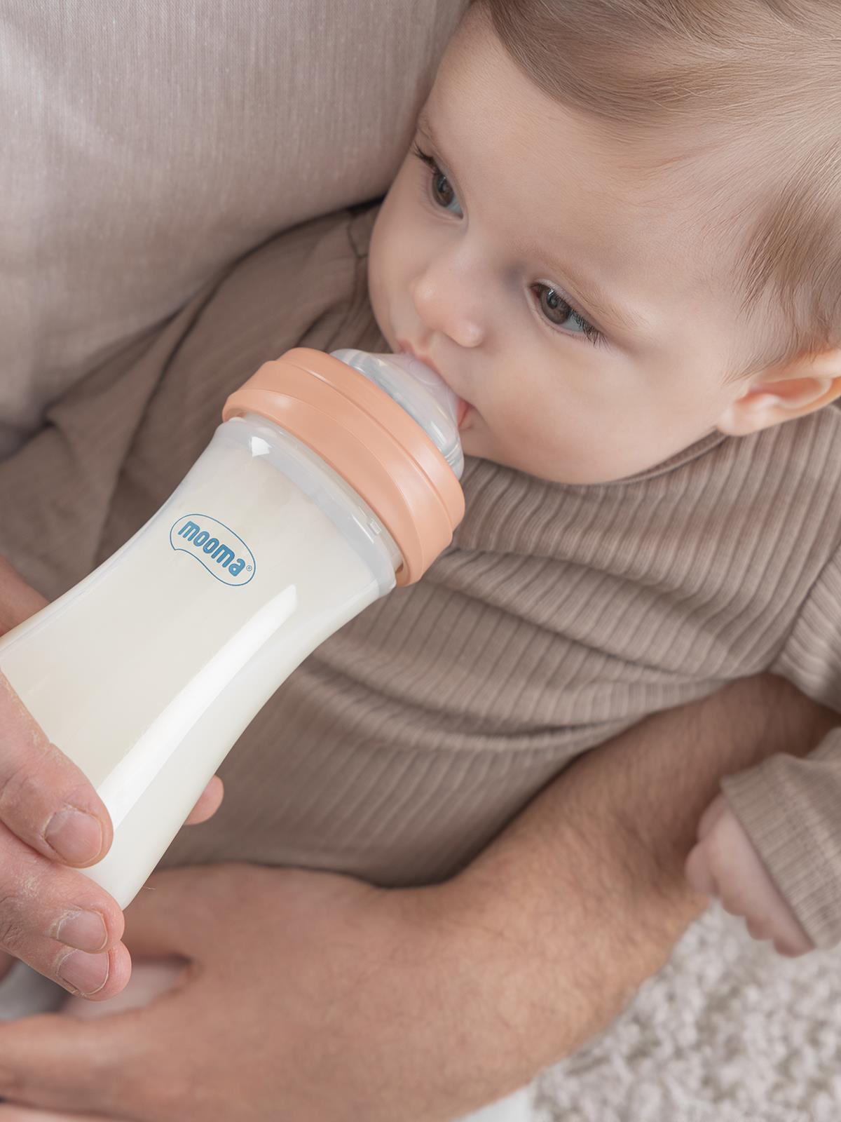 Mooma  Biberon 250 Ml 6-18 Ay Orta Akış - Pembe
