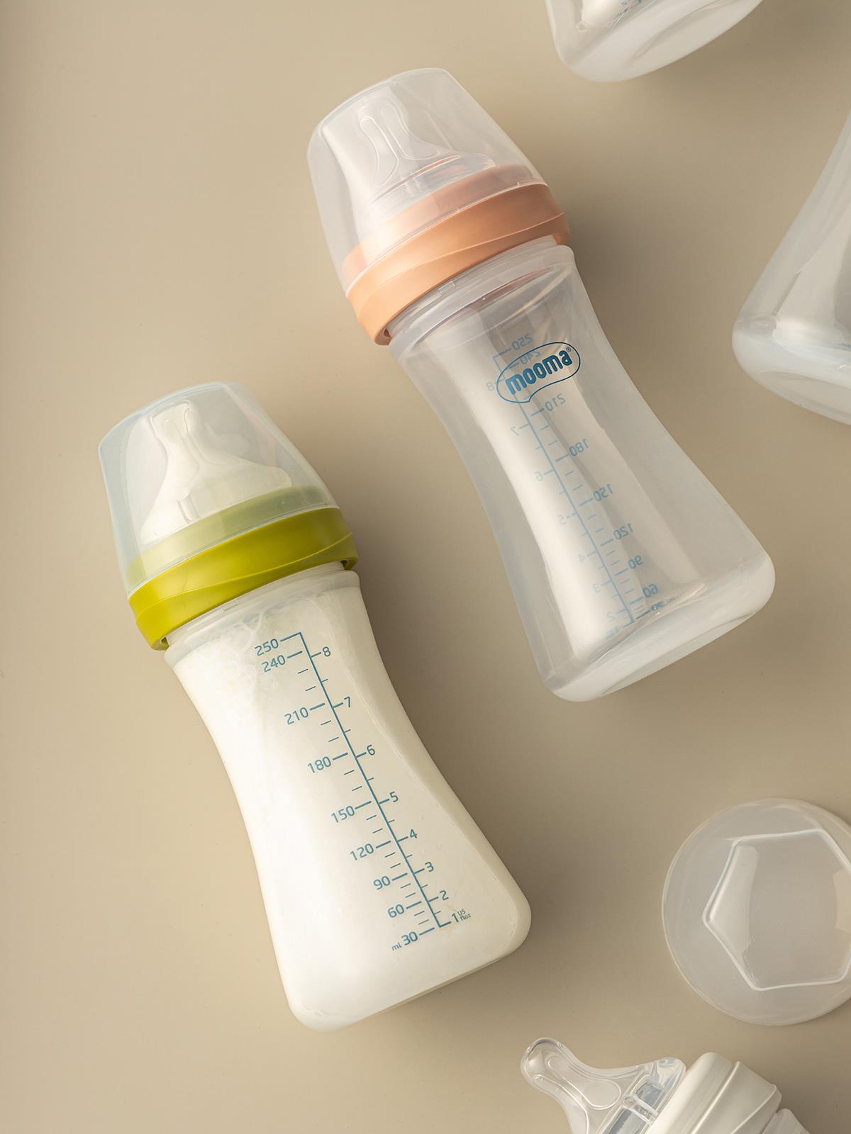 Mooma Biberon 250 Ml 18+ Ay Hızlı Akış - Pembe