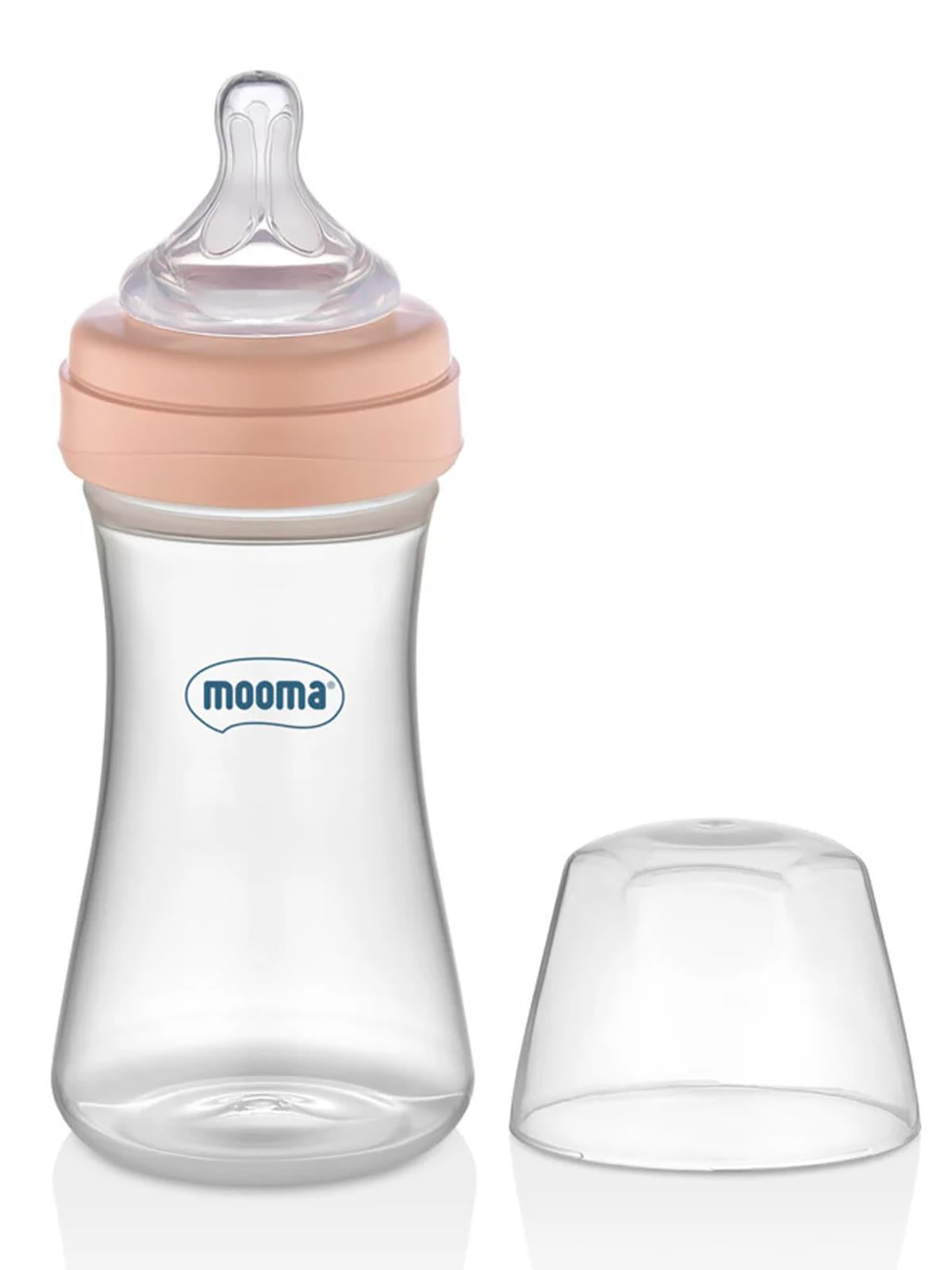 Mooma Biberon 250 Ml 18+ Ay Hızlı Akış - Pembe