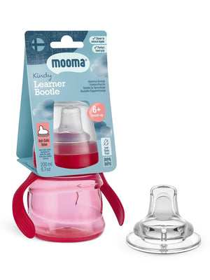 Mooma Alıştırma Bardağı 200 Ml - Kırmızı
