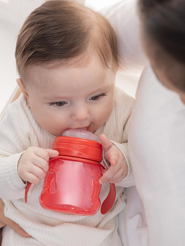 Mooma Alıştırma Bardağı 200 Ml - Kırmızı