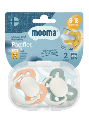 Mooma Palyaço Ve Kelebek Emzik No:2 - Turuncu