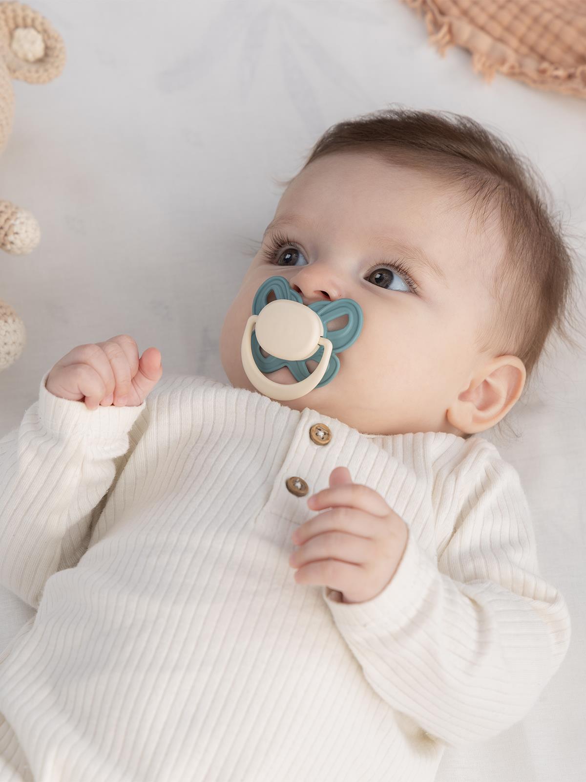 Mooma Palyaço Ve Kelebek Emzik No:3 - Mavi