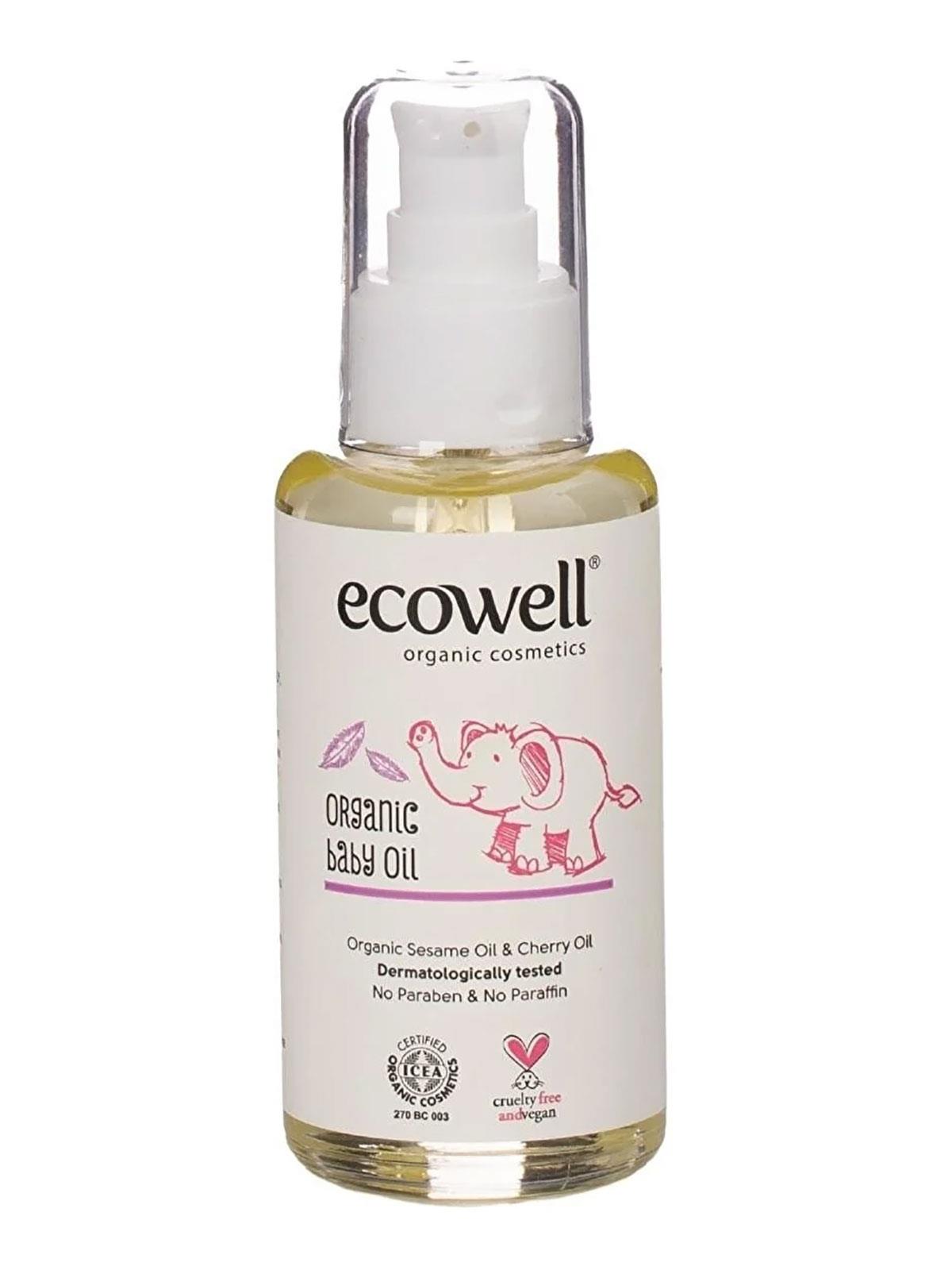 Ecowell Organik Bebe Yağı 100 ml