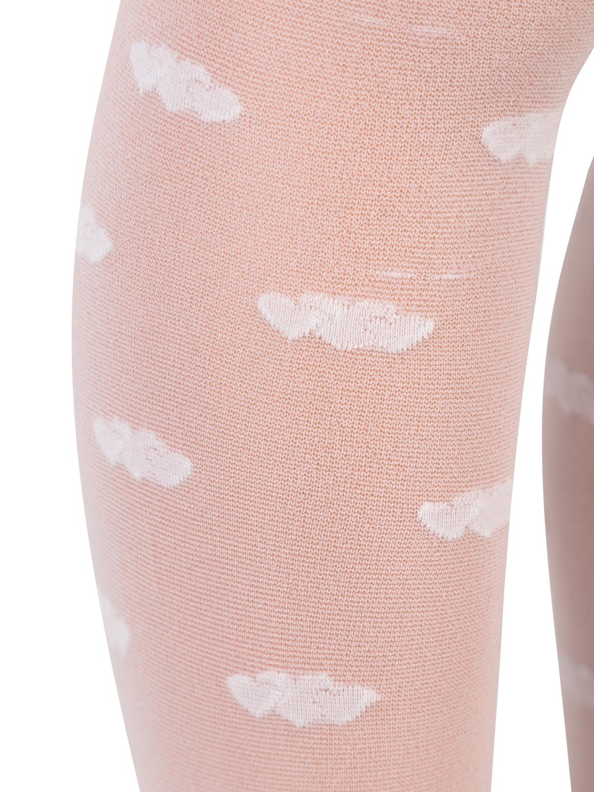 Katamino Desenli İnce Kız Çocuk Külotlu Çorap 1-12 Yaş - Siyah